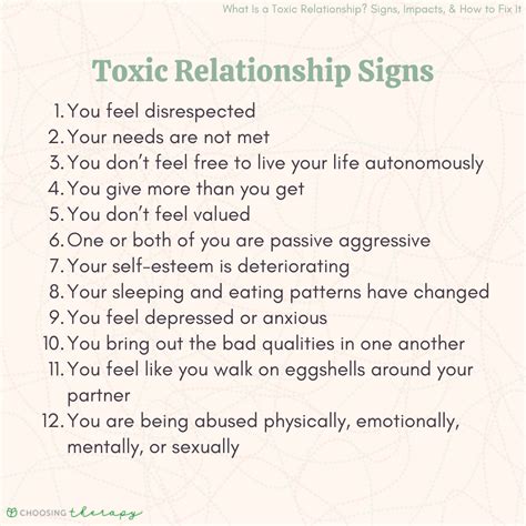 21 signs of a toxic relationship and what to do about it