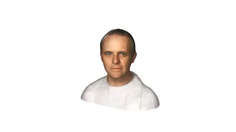3D File Hannibal Lecter Bust Head Face Ready For 3d Printing 3D Print