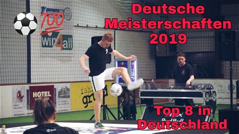 Deutsche Meisterschaften Im Fussball Freestyle Youtube