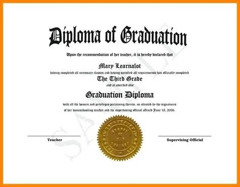 Pin On Graduation Certificate Template