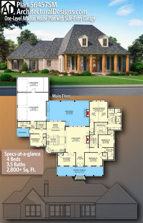 Acadian Homes Acadian House Plans French Country House Plans Small