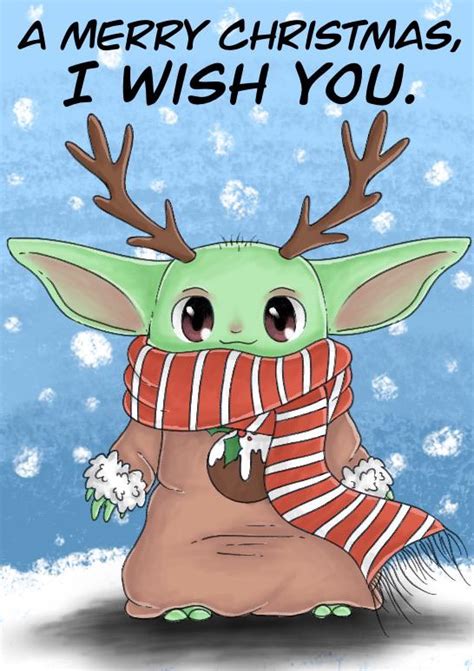 Christmas Baby Yoda Made By Nattthepanda Rfanart