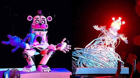 Funtime Freddy Transforms Into Molten Freddy Blob Five Nights At