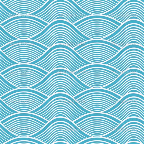 Water Pattern Wave Pattern Ocean Illustration Japanese Patterns