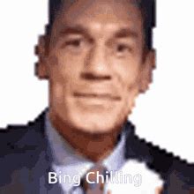 Bing Chilling John Cena Gif Bing Chilling John Cena Discover Share Gifs