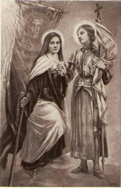 St Therese St Joan Of Arc Santa Terezinha Do Menino Jesus Santa