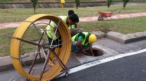 Our new béau gate features Cable Pulling Services - Janacon Trading Sdn Bhd