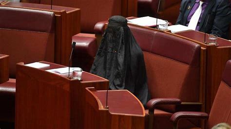 Pauline Hanson Unrepentant After Wearing A Burqa In The Snate Sbs Sinhala
