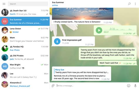 Telegram Desktop Reaches Version 10 And Its Beautiful
