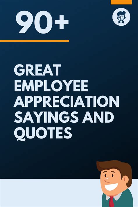 Work Appreciation Sayings And Quotes