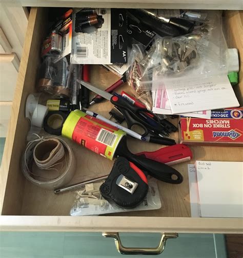 Home At Fox Hollow Junk Drawer Organization For 3