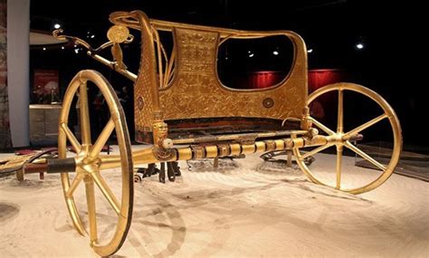Antiquities Ministry Restores Tutankhamun Chariot Bed Egypttoday
