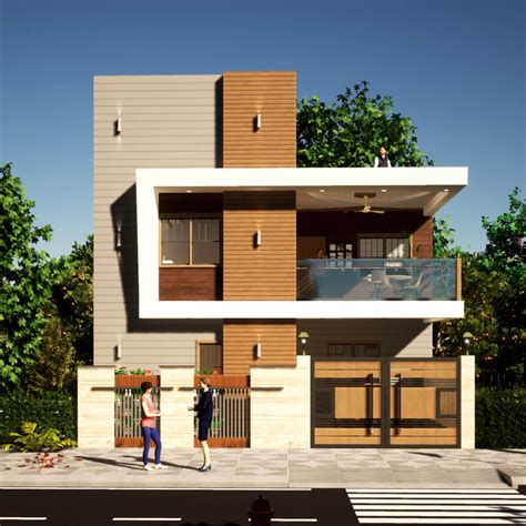 30 By 30 Feet Small House Design With 2 Bedroom Kk Home Design Store