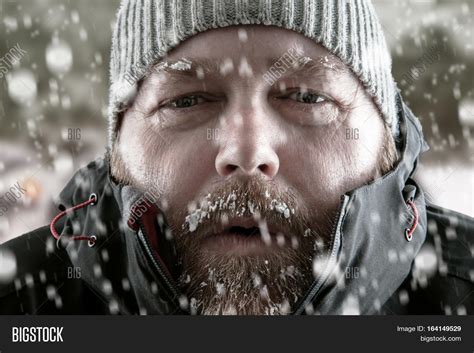 Freezing Cold Man Image And Photo Free Trial Bigstock