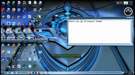 How To Put Alienware Theme For Windows 7vistaxp Youtube
