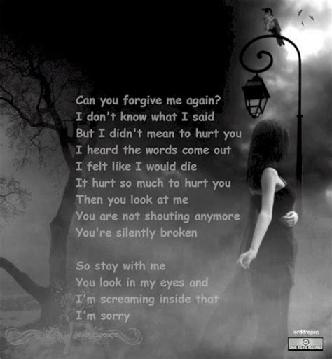 Can You Forgive Me Again Quotes And Sayings