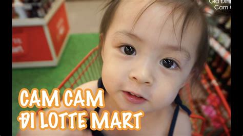 Cả hai vui vẻ chụp ảnh. Cam Cam đi Lotte Mart | Kiên Hoàng | Loan Hoàng | Gia Đình ...