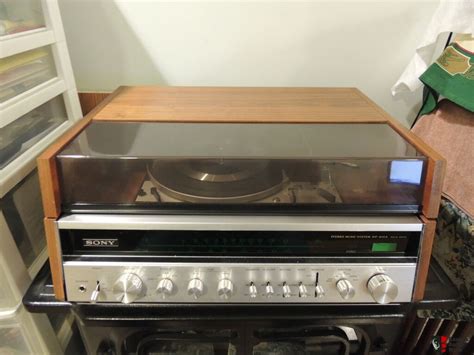 Vintage And Extremely Rare Sony Hp610a Turntable Receiver Speakers