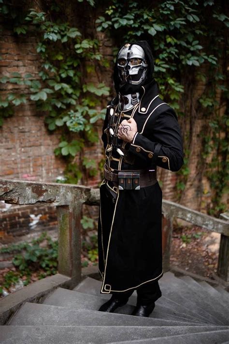 Corvo Attano Cosplay Costume Dishonored Videogame Pc Game Etsy