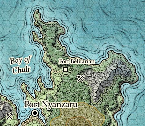 Forgotten Realms Map Chult
