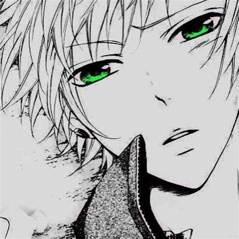 We have 60+ amazing background pictures carefully picked by our community. black and white anime green eyes | Anime boy, Anime, Cute ...