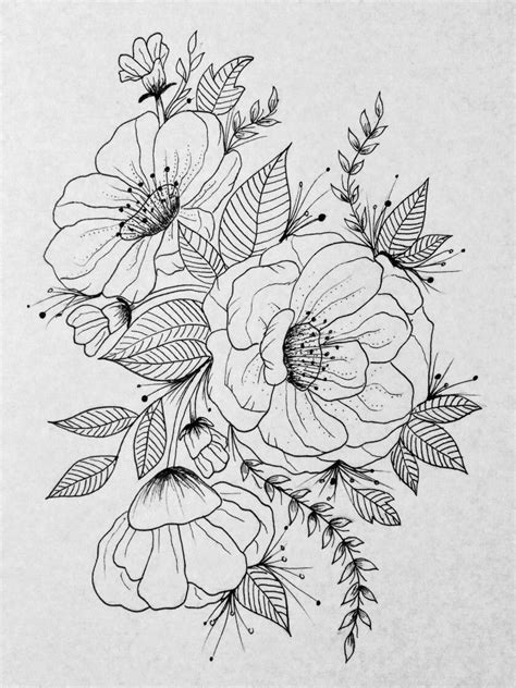 Pin By Maxie Jingles On December Inkflowersdoodles 2020 Flower