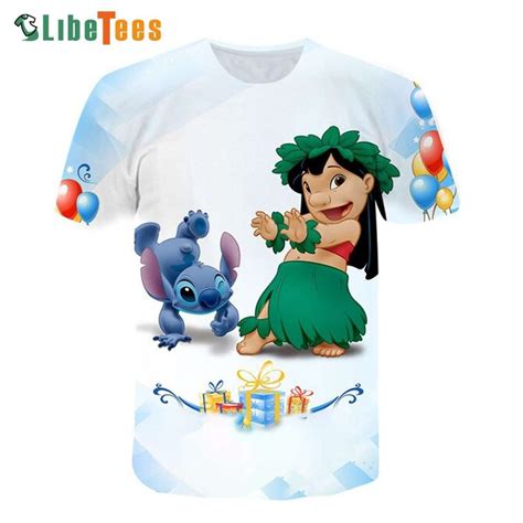 Disney Lilo And Stitch Gifts Box Stitch T Shirt Cute Disney Gifts