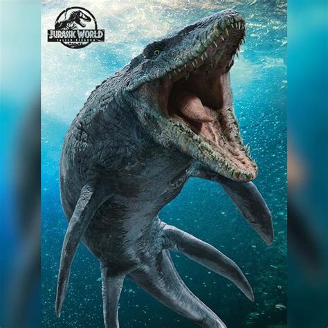 D O M I N I O N New Mosasaurus Render For Jurassic World Fallen