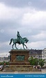 Estatua De Federico VII De Dinamarca En Copenhague Foto de archivo ...