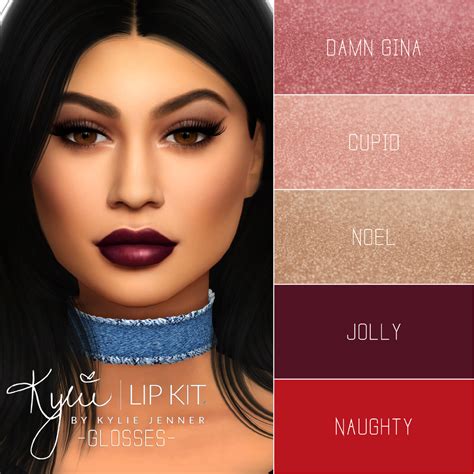 The Sims Sims Cc Kylie Jenner Lip Kit Kylie Lips Sims 4 Game Mods