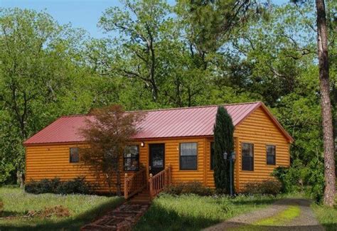 2 br/2 ba 18′ x 64'=1152. Leland's Cabins - Where Happy Happens | Prefab log cabins ...