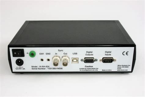 Ix Ra 834 10 Channel Recorder And Stimulator Iworx Systems Inc