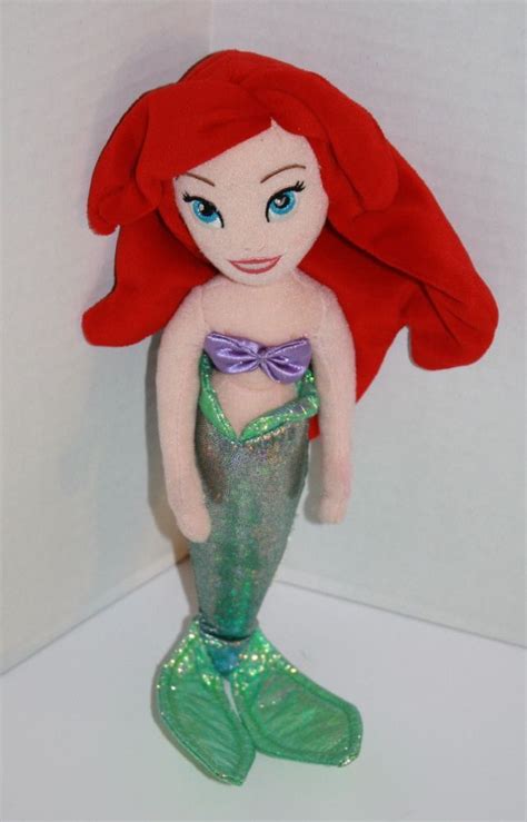 Disney Little Mermaid Ariel Doll Princess Plush Stuffed Soft Toy 12