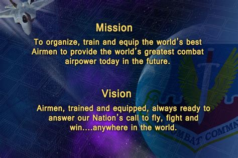 Mission And Vision Statement