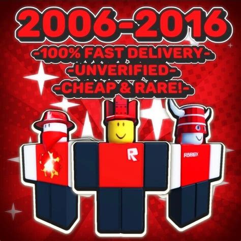 Og Roblox 2006 2016 Unverified Fast Delivery Guaranteed Cheap