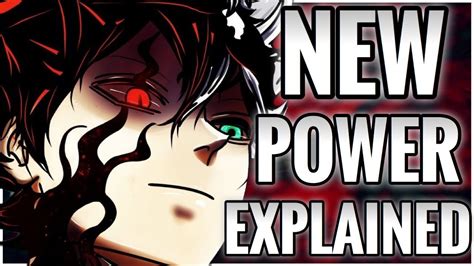 Astas New Power Explained Black Clover Youtube