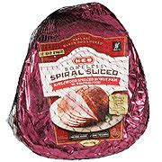 Since spiral hams are already fully cooked, you basically just want to warm it through, infuse it with flavor, and crisp up the edges, all while avoiding place your ham in a deep, heavy pot and tent with foil. How to Cook Spiral Sliced Ham