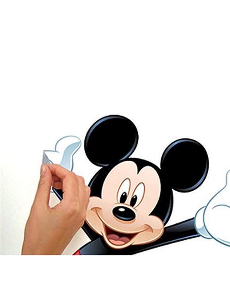 York Wallcoverings Mickey And Friends Mickey Mouse Peel And Stick