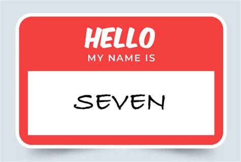 Seven Name Meaning Discover The Significance Behind The Number Seven