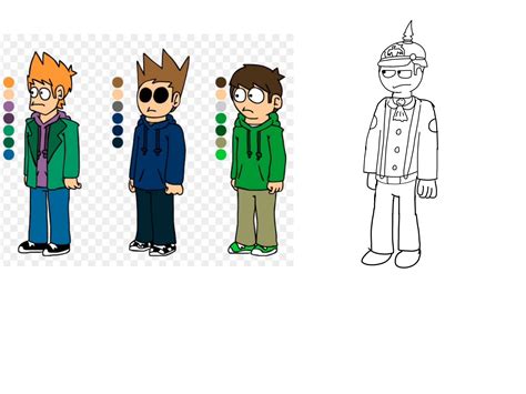 I Tried To Draw My Original Character Eddsworld Style Specifically Edds