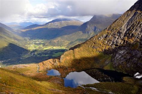 Sykkylven is a municipality of 8000+ inhabitants south of ålesund on the norwegian west coast. Sykkylven mountains Norway - Photorator