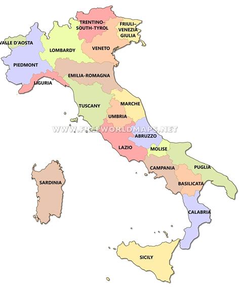 Italy Map Regions 1870 Hot Sex Picture