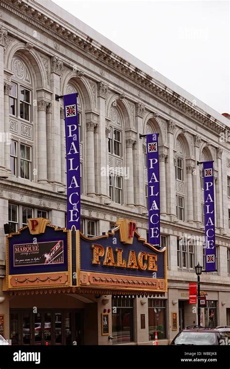 Palace Theater Waterbury Connecticut Stock Photo Alamy