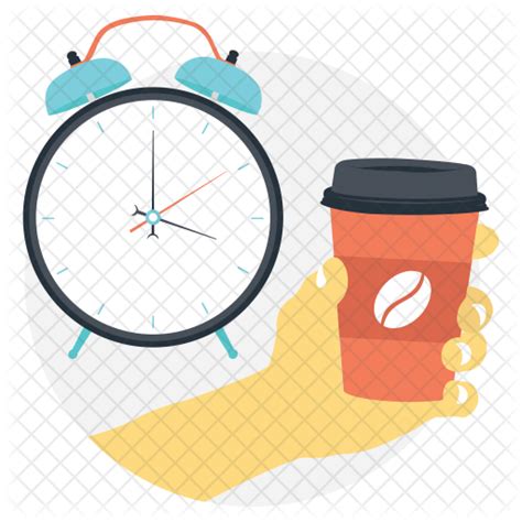 Break Time Icon Download In Flat Style