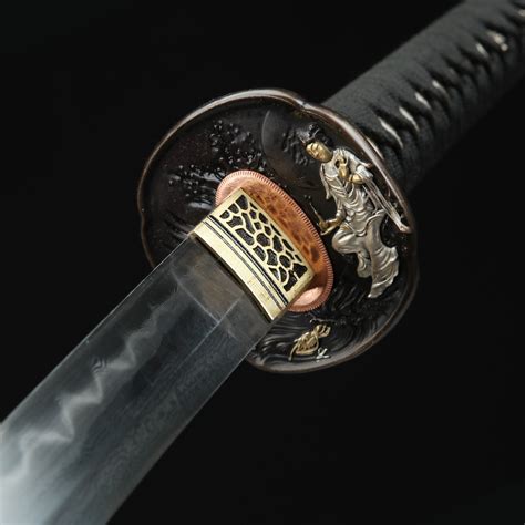 High Quality Katana Handmade Samurai Sword Pattern Steel Real Hamon