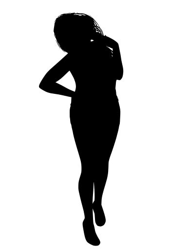 Svg Isolated Cheeky Beautiful Woman Free Svg Image Icon Svg Silh