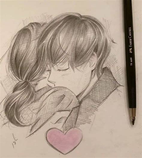 Pin By Мίŕάч Мάŕίά🦋 On Drawing And Anime Romantic Drawing Easy Love