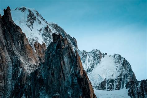 Scenic Photo Of Snow Capped Mountains · Free Stock Photo