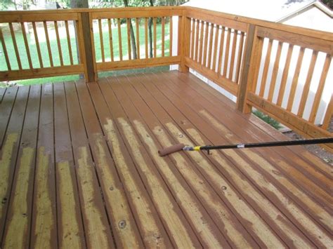 Refinishing A Wood Deck ThriftyFun