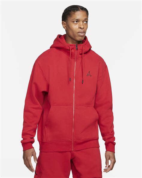 Jordan Essentials Mens Fleece Full Zip Hoodie Nike Ae